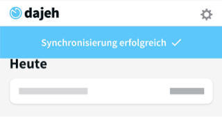 Darstellung: Synchronisierung mit Dajeh